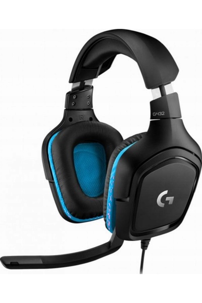 logitech g1 Căști cu fir cu microfon Logitech G432, circumaurale, pentru gami...