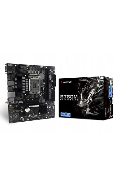 Kraft&dele Placă de bază Biostar B760MX2-E D4 micro ATX Intel socket 1700 Negru
