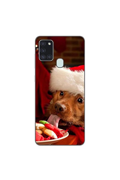 OEM Case compatible with Samsung Galaxy A21s Silicone Gel Tpu Pattern Christm...