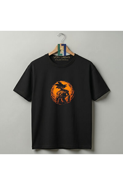 Grafftee Clothing Dragon Ball Z Design Premium Cotton Unisex T-Shirt - High-Q...