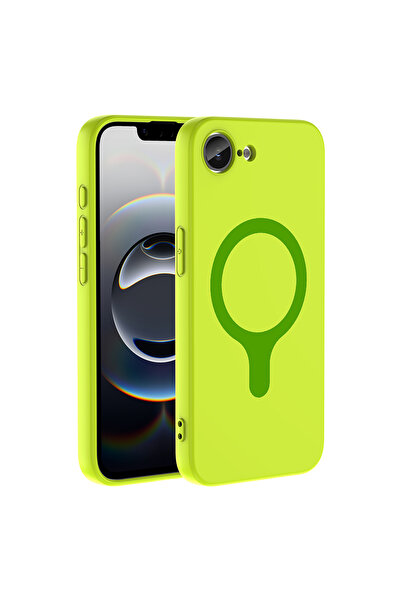 Nezih Case iPhone 16E / 17E Uyumlu Magsafe Sarj Destekli Soft Design Premium ...