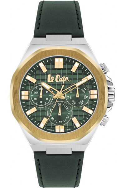 Lee Cooper Ceas de modă verde pentru bărbați LC07983.277, pentru un cadou