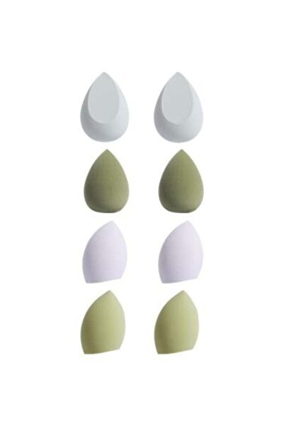 BEAUTY SYSTEM طقم اسفنج مكياج من بيوتي سيستم – 8 قطع – الوان متنوعة