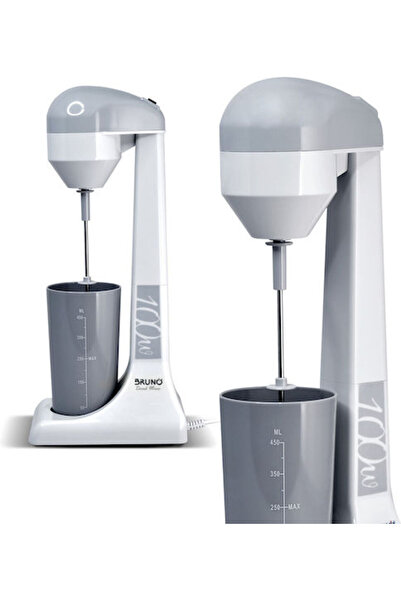 Bruno Αφροποιητής Γάλακτος Επιτραπέζιος 100W με 2 Επίπεδα Ταχύτητας Λευκό Κωδ...