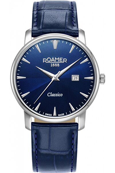 Roamer ceas bărbătesc 971856 41 45 05 — albastru marin clasic, pentru cupluri.