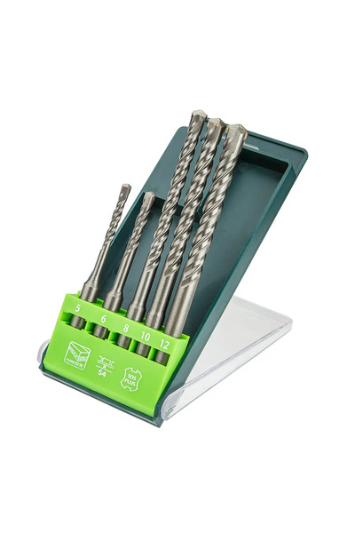 VERTO Burghiu pentru beton SDS+ 5 6 10 12 8mm 5buc (60H685)