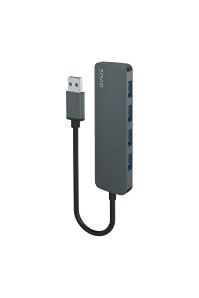 Savio Hub USB 4x USB-A 3.1 Gen1 (SAVIO AK-53)