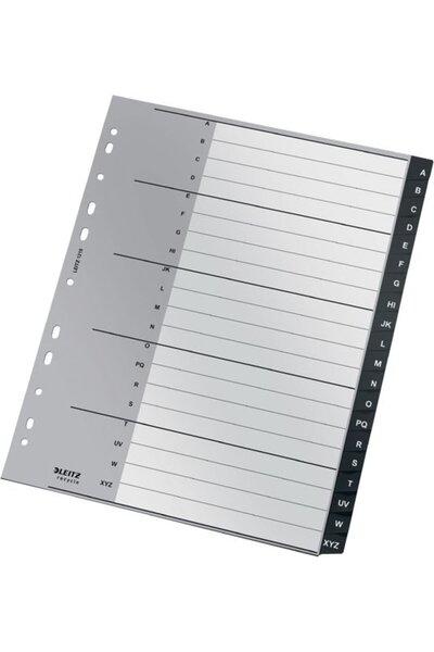 Leitz Inserții index, Leitz, Recycle, AZ, A4, PP