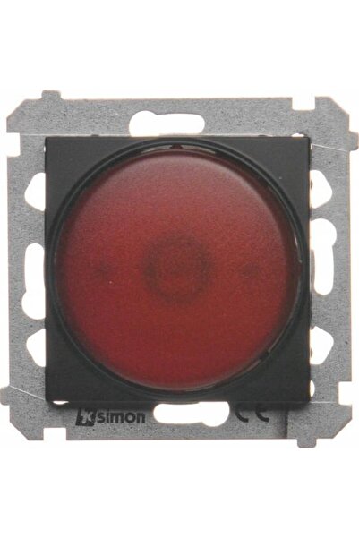 Kontakt-Simon Semafor Simon cu 54 LED-uri - lumină roșie (modul) 230V negru m...