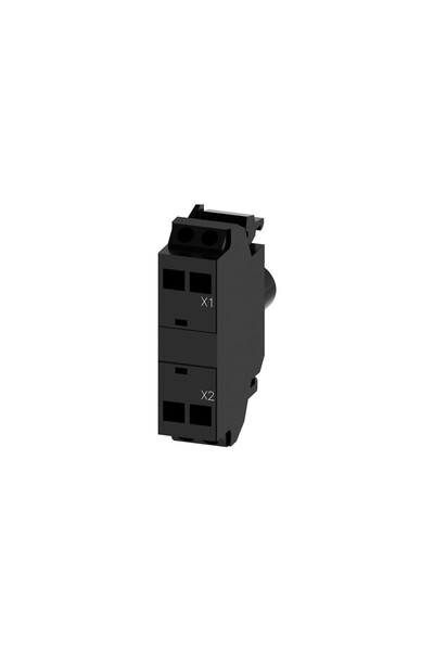 Siemens Suport bloc LED alb 230V AC cu priză pentru montare frontală SIRIUS A...