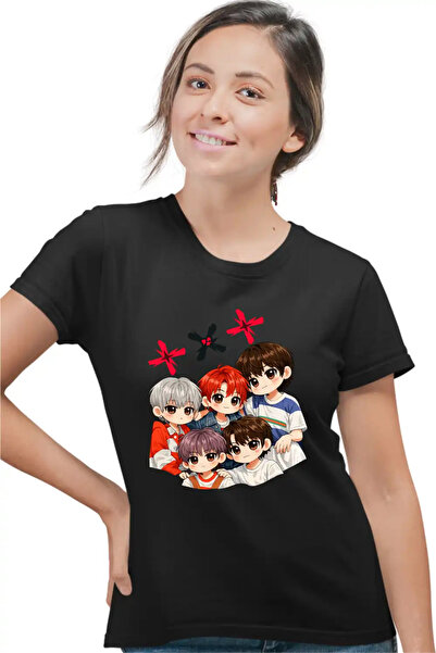 OEM Tricou Femei Tomorrow X Together Kpop Merch