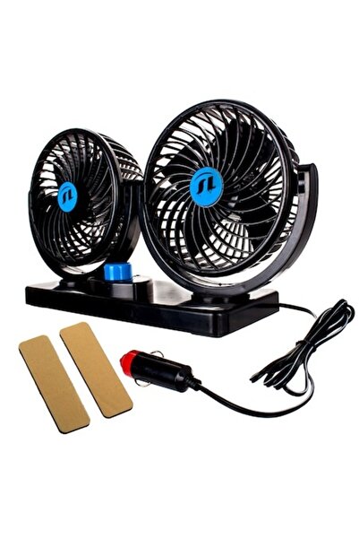 Bam Ventilator dublu rotativ 12V 15W BI-TURBO