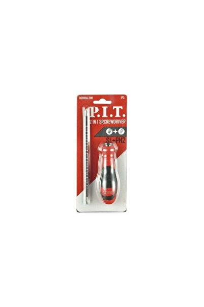 PİT Reversible Screwdriver 2*1 Length (207) mm Diameter (6) mm/HSDR04-2IN1