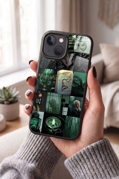 Snacase Apple iPhone 15 Plus Uyumlu Harry Potter Tasarımlı Glossy Premium Kılıf