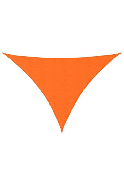 vidaxl Parasolar, portocaliu, 5 x 5 x 6 m, țesătură oxford, triunghiular