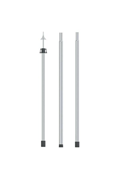 vidaxl Tijă telescopică pentru prelată, 102-260 cm, aluminiu