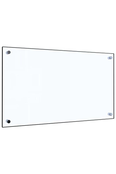 vidaxl Paravan transparent pentru bucătărie 70 x 40 cm Sticlă securizată