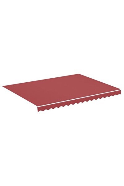 vidaxl Pânză de înlocuire pentru copertină, Roșu cireș, 4 x 3 m