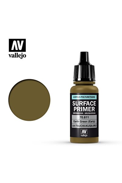 Vallejo 17ml Πράιμερ Επιφανειών - Γηίον Πράσινο (Πρώιμο) #   70611