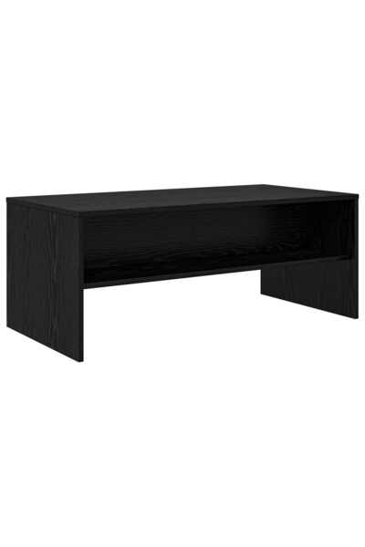 vidaxl Masă de cafea Stejar Negru 100 x 50 x 40 cm Lemn compozit