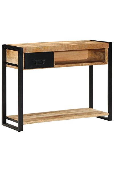 vidaxl Consolă 100x35x75 cm lemn masiv de mango