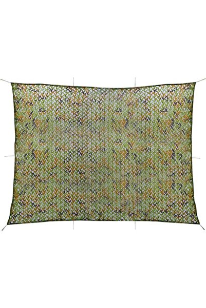 vidaxl Plasă de camuflaj cu sac de depozitare 3 x 4 m