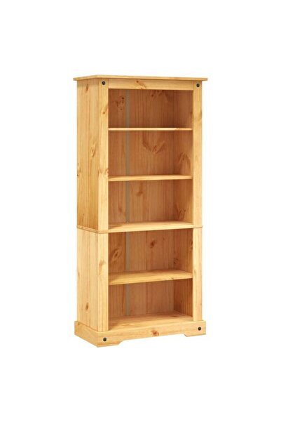 vidaxl Bibliotecă cu 5 rafturi, 80 x 40 x 170 cm, pin mexican, stil Corona