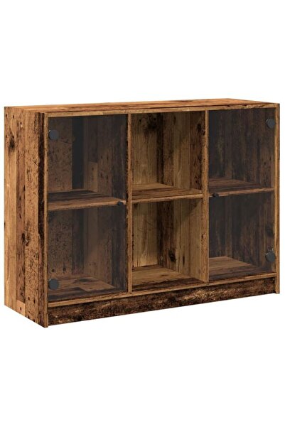vidaxl Dulap, lemn învechit, 102 x 37 x 75.5 cm, lemn prelucrat