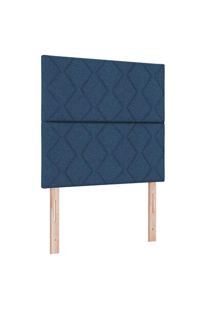 vidaxl Tăblie cap albastru 100 cm țesătură