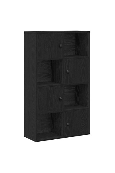vidaxl Bibliotecă Stejar negru 60x24x101,5 cm Lemn prelucrat