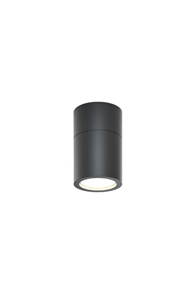 InLight it-Lighting Chelan 1xGU10 Φωτιστικό Οροφής Εξωτερικού Χώρου Ανθρακί Δ...