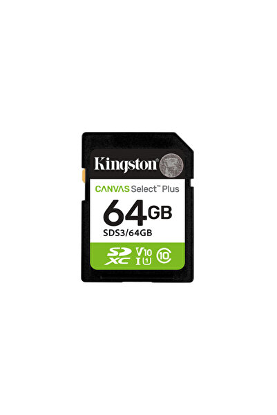 Kingston Card de memorie Canvas Select Plus 64GB SDXC