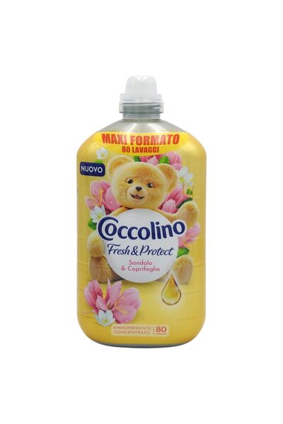 Coccolino Fabric Softener, Coccolino, 1850 ml Sandalo 80 washes
