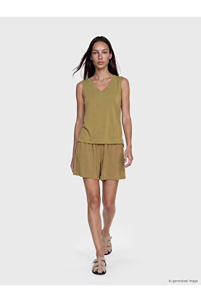 LC Waikiki V-neck modal blend women's tank top