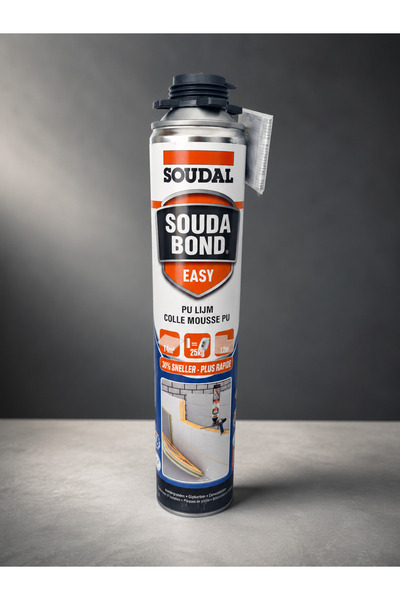 Soudal Spumă Adezivă Poliuretanică SoudaBond Easy 750ml – Fixare Rapidă și Pu...