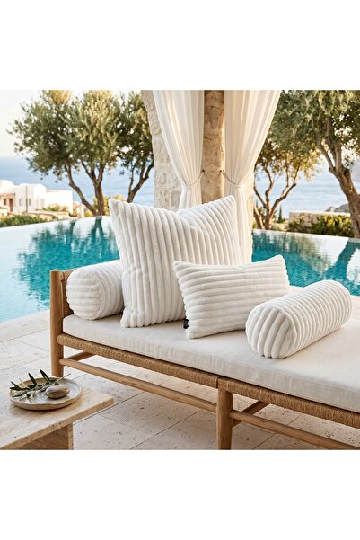 Framgan Rabbit Series Plush Decorative Stuffed Throw Pillow Set 45*45 Square ...