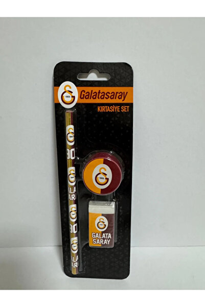 ALKASAZ مجموعة أدوات مكتبية 3 قطع أصفر أحمر
