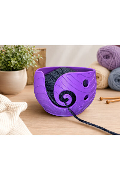 Mivodi Hobinin 3 Boyutlu Hali Yumak Holder Knitting Container |   Amigurumi a...