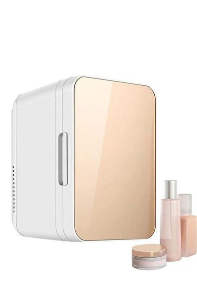 GULF GALLERY 8L Mini Refrigerator, Compact Portable Thermoelectric Cooler & W...
