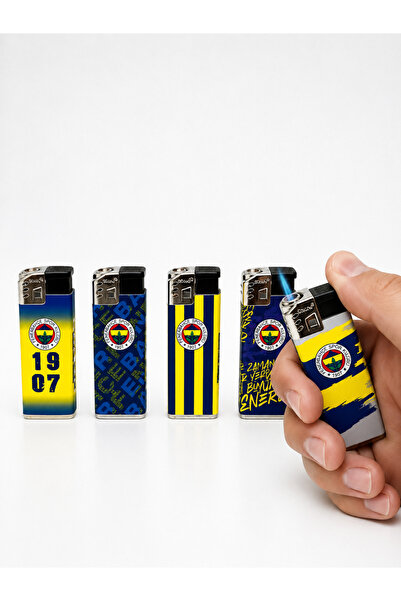 ONRSTORE Futbol Temalı Taraftar Çakmak Seti 5'li Koleksiyonluk Gazlı