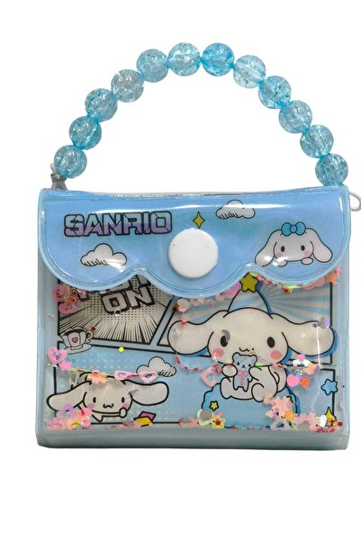 izmir yazici servis Cinnamoroll Çanta Şekilli Mini Not Defteri Simli Pullu Sü...