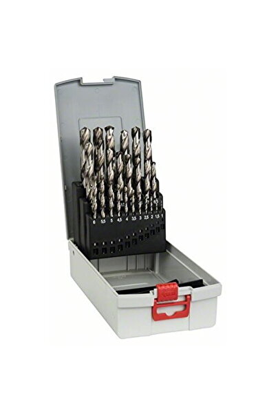 Bosch Set burghie pentru metal, Mini X-Line ProBox HSS-G, DIN 338, 135° 1-13 ...