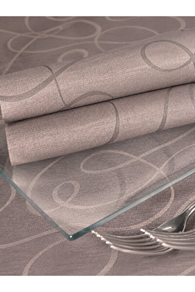 SUPREMA PLUS Napron unica folosinta 100x100 cm GRACE MOKA maro 25 buc/set