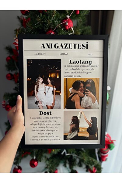 Freya ANI GAZETESİ “Kişiye Özel Tasarımlı Çerçeve, Sevgiliye ,Aileye ,Dosta (...