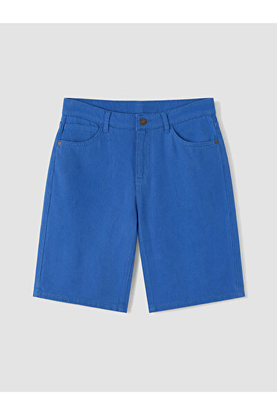 LC Waikiki Nevavm Regular Fit Men's Jean Shorts with Difference