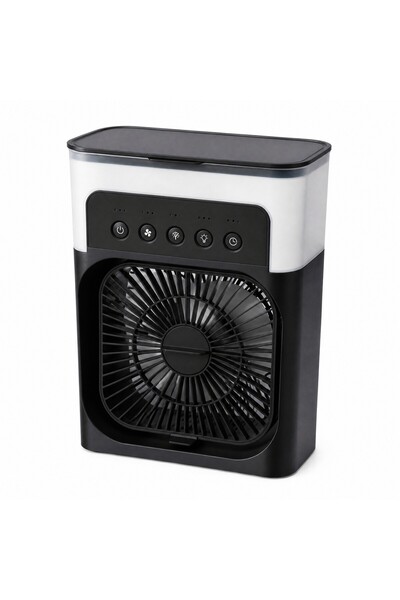 Generic مبرد الهواء الشخصي المحمول مع رذاذ الماء وإضاءة LED