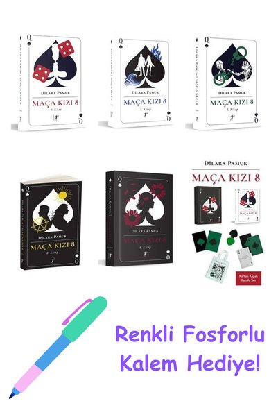 Artemis Yayınları Dilara Pamuk 6 Kitap Seti + Fosforlu Kalem Hediye