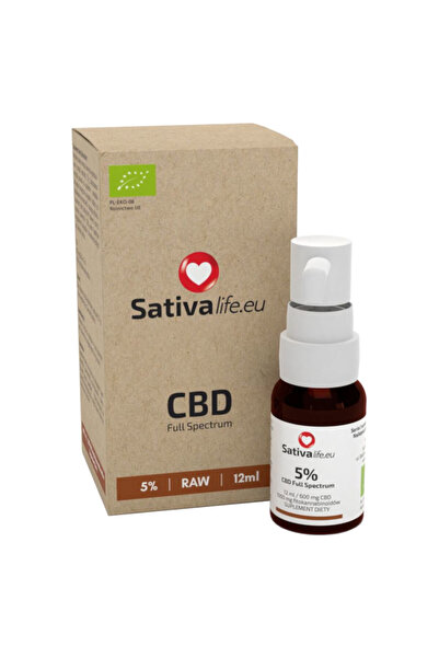 unbranded Sativa Life Ulei CBD 5% Raw 12ml