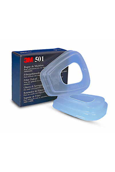 3M 501 - Capac pentru fixarea pre-filtrelor (set 2 buc.)