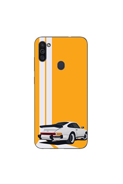 OEM Калъф, съвместим със Samsung Galaxy A11, силиконов гел TPU, модел Porsche...